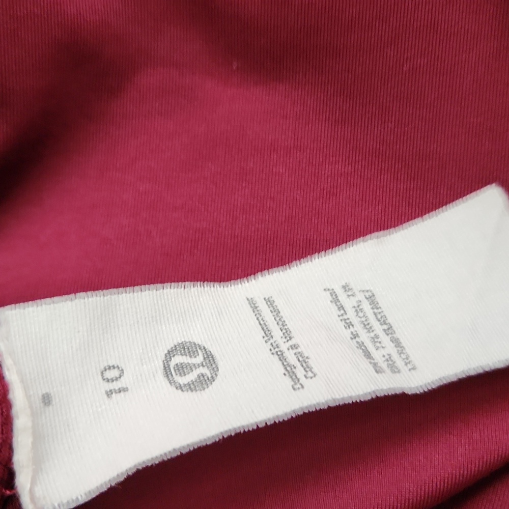 Lululemon EUC Wunder Train Strappy Racerback Bra A/B Cup Size 10 - Picture 3 of 5